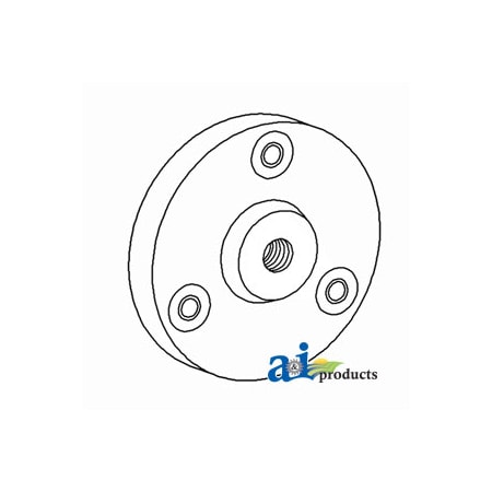 A & I Products Adapter Plate, Hydraulic Pump 6" x6" x2" A-704812M93
